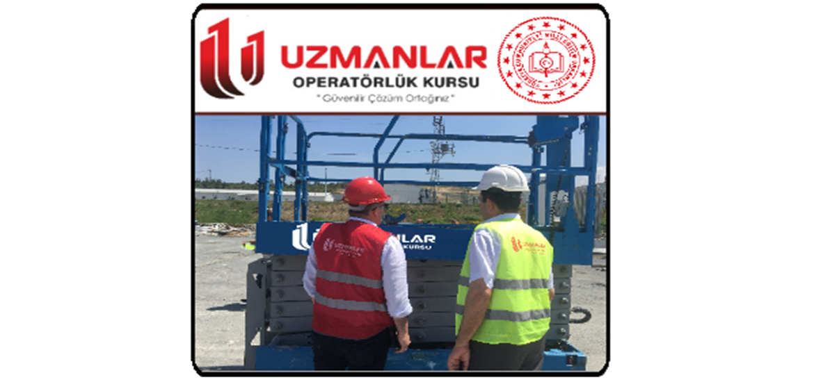 MenLift Elektrikli Trasnpalet, Forklift, Makaslı Platform, Sepetli Vinç, Vinç   ve Diğer Operatörlük Belgeleri İçin Son Kayıt 15 Eylül 2020